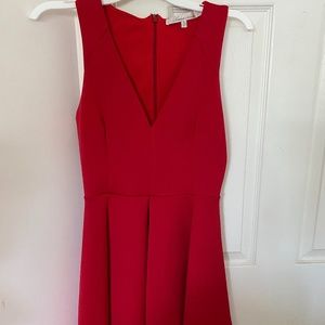 Lovers + Friends Red Cocktail Dress